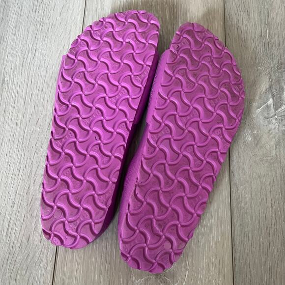 Birkenstock 'Madrid' EVA Women's 8 Buckle Slide Comfort Sandal Hot Pink Purple - Picture 8 of 9